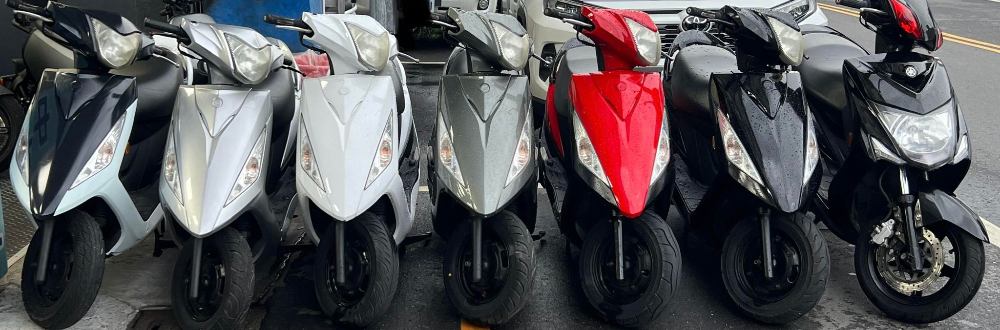 Where can i buy a Cheap used Motorcycle or Scooter in Tainan? Come Fon Moto to choose your bike!